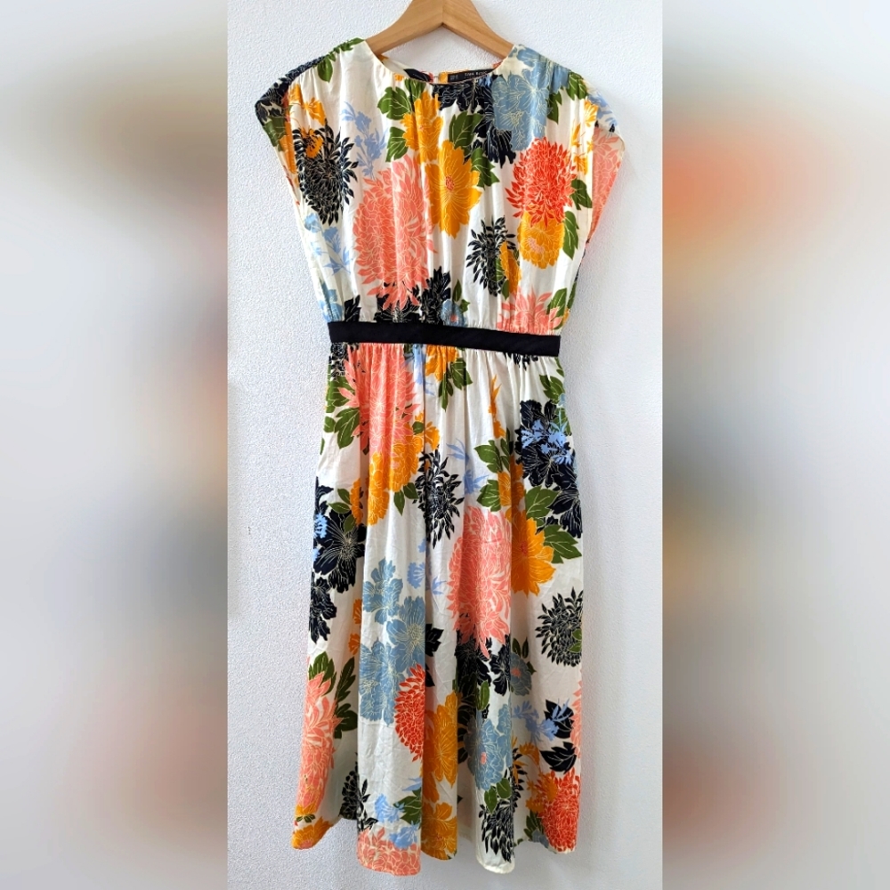 Zara floral dress
